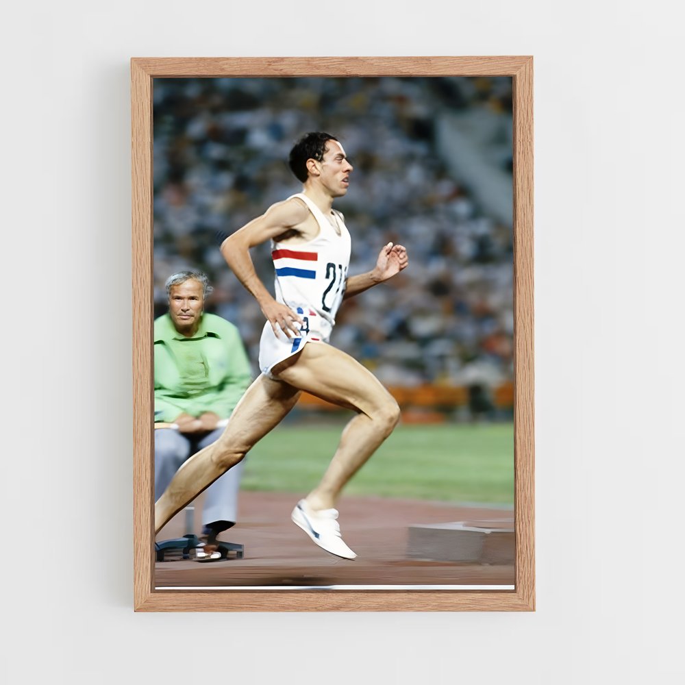 Poster L'Homme du Sprint – affiche Athlétisme (vue 4)